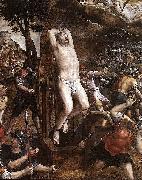 Michiel Coxie Torture of St George. Germany oil painting artist